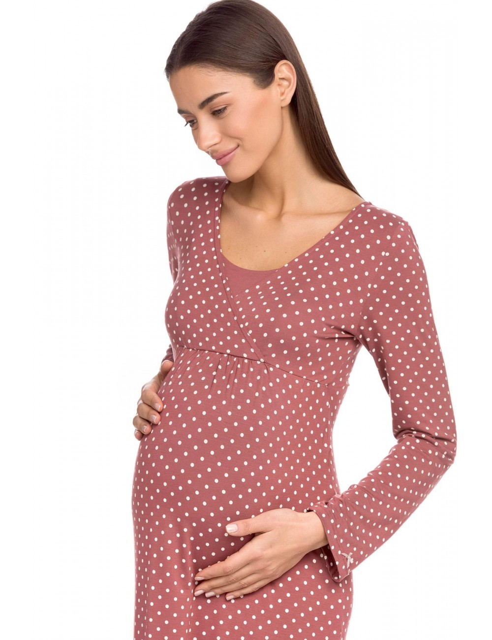VAMP Γυναικείο Νυχτικό Εγκυμοσύνης Θηλασμού 15067 Lamoda.gr