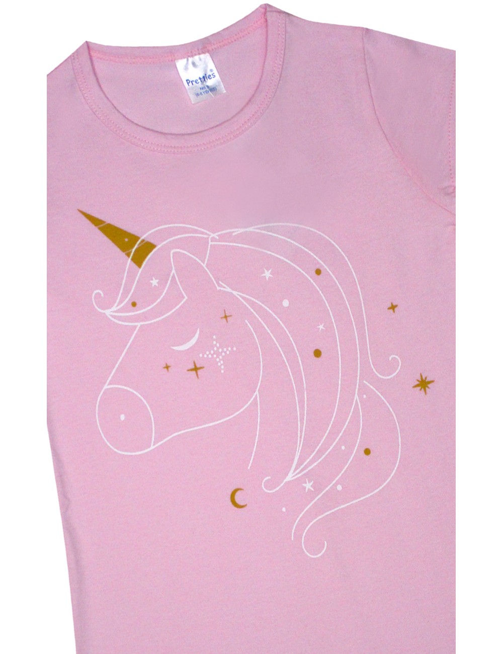 Pretty Baby Παιδικό Νυχτικό Κοντομάνικο με τύπωμα Unicorn 63145